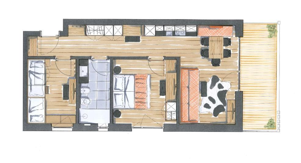 Chalet Nora San Vigilio Di Marebbe Luaran gambar